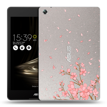 Силиконовый чехол на ASUS ZenPad 3 8.0 Z581KL с принтом Ветка сакуры