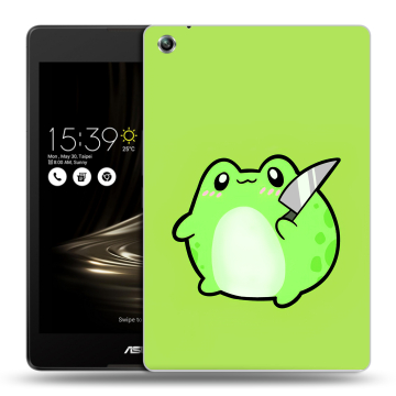 Силиконовый чехол на ASUS ZenPad 3 8.0 Z581KL с принтом Лягушенок