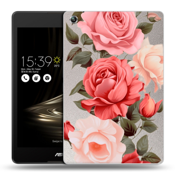 Силиконовый чехол на ASUS ZenPad 3 8.0 Z581KL с принтом Розы