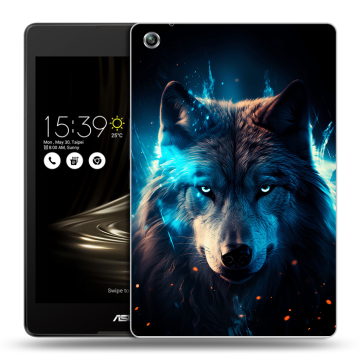 Силиконовый чехол на ASUS ZenPad 3 8.0 Z581KL с принтом Волк ночной