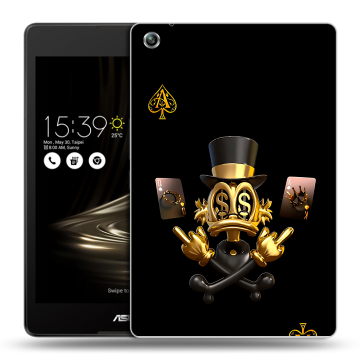 Силиконовый чехол на ASUS ZenPad 3 8.0 Z581KL с принтом Золотой скрудж макдак