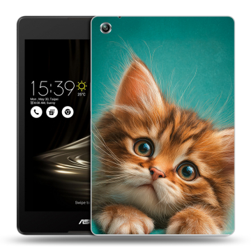 Силиконовый чехол на ASUS ZenPad 3 8.0 Z581KL с принтом котенок Силиконовый чехол на ASUS ZenPad 3 8.0 Z581KL с принтом котенок