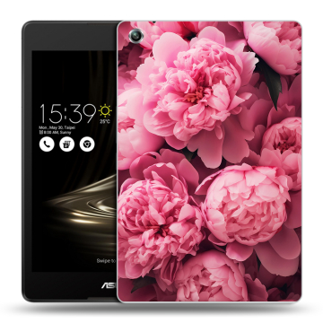 Силиконовый чехол на ASUS ZenPad 3 8.0 Z581KL с принтом цветы пионы