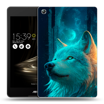 Силиконовый чехол на ASUS ZenPad 3 8.0 Z581KL с принтом бабочки саккура