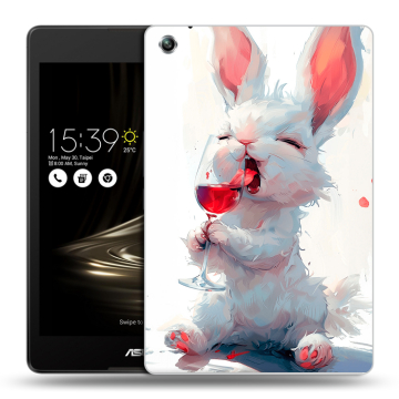 Силиконовый чехол на ASUS ZenPad 3 8.0 Z581KL с принтом кролик зайчик