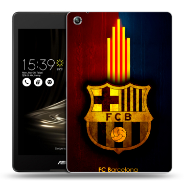 Силиконовый чехол на ASUS ZenPad 3 8.0 Z581KL с принтом Барселона Barcelona