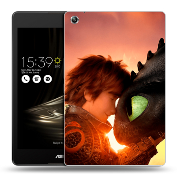 Силиконовый чехол на ASUS ZenPad 3 8.0 Z581KL с принтом Как приручить дракона