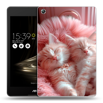 Силиконовый чехол на ASUS ZenPad 3 8.0 Z581KL с принтом котята котики