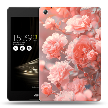 Силиконовый чехол на ASUS ZenPad 3 8.0 Z581KL с принтом Розы цветы Силиконовый чехол на ASUS ZenPad 3 8.0 Z581KL с принтом Розы цветы