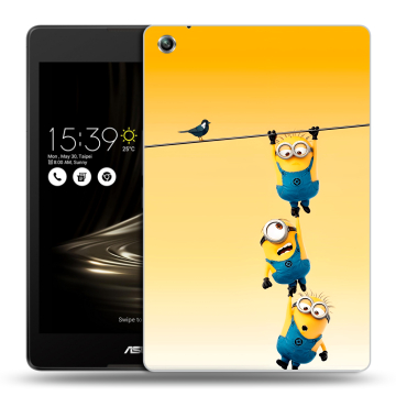 Силиконовый чехол на ASUS ZenPad 3 8.0 Z581KL с принтом Миньоны