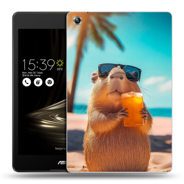 Силиконовый чехол на ASUS ZenPad 3 8.0 Z581KL с принтом Капибара