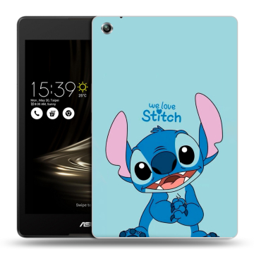 Силиконовый чехол на ASUS ZenPad 3 8.0 Z581KL с принтом Лило и Стич