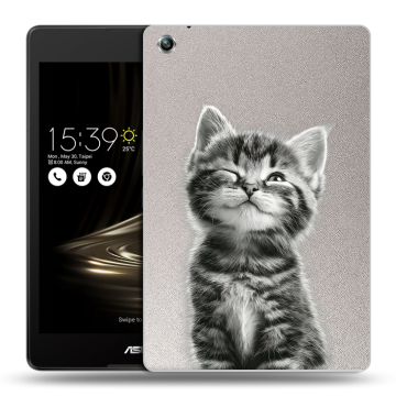 Силиконовый чехол на ASUS ZenPad 3 8.0 Z581KL с принтом Котенок