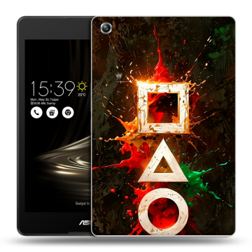Силиконовый чехол на ASUS ZenPad 3 8.0 Z581KL с принтом Squid Game Игра кальмара
