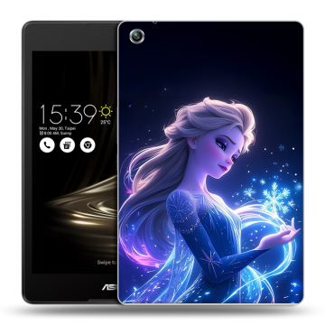 Силиконовый чехол на ASUS ZenPad 3 8.0 Z581KL с принтом Холодное сердце Frozen