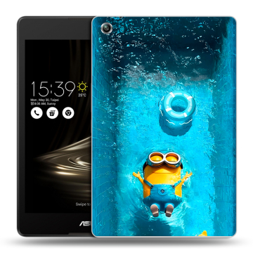 Силиконовый чехол на ASUS ZenPad 3 8.0 Z581KL с принтом Миньоны