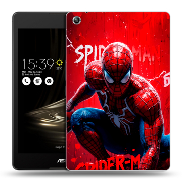 Силиконовый чехол на ASUS ZenPad 3 8.0 Z581KL с принтом Spiderman Человек паук