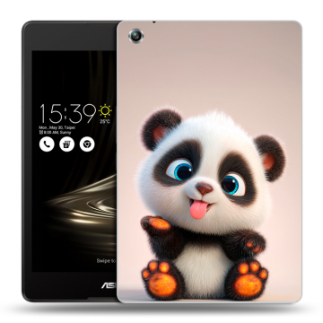 Силиконовый чехол на ASUS ZenPad 3 8.0 Z581KL с принтом милая панда