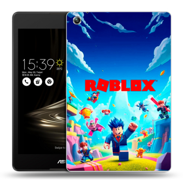 Силиконовый чехол на ASUS ZenPad 3 8.0 Z581KL с принтом Roblox Роблокс