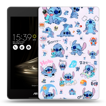 Силиконовый чехол на ASUS ZenPad 3 8.0 Z581KL с принтом Лило и Стич