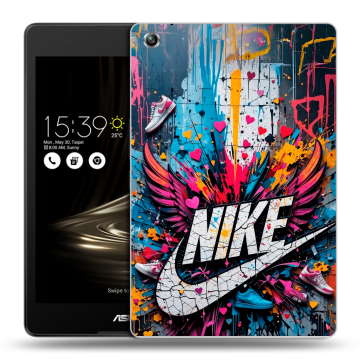 Силиконовый чехол на ASUS ZenPad 3 8.0 Z581KL с принтом Nike Найк