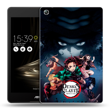Силиконовый чехол на ASUS ZenPad 3 8.0 Z581KL с принтом Demon Slayer Клинок рассекающий демонов
