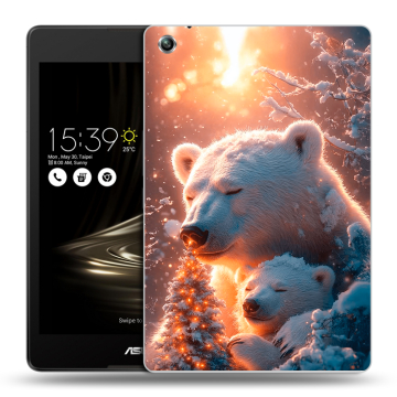 Силиконовый чехол на ASUS ZenPad 3 8.0 Z581KL с принтом Новый год Силиконовый чехол на ASUS ZenPad 3 8.0 Z581KL с принтом Новый год