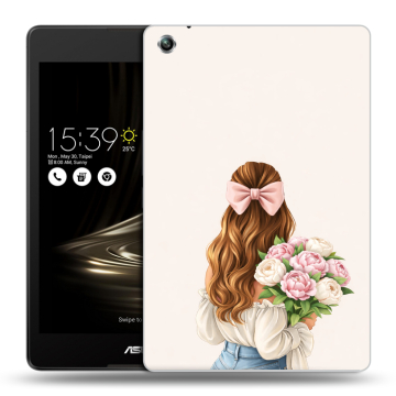 Силиконовый чехол на ASUS ZenPad 3 8.0 Z581KL с принтом женский