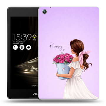 Силиконовый чехол на ASUS ZenPad 3 8.0 Z581KL с принтом женский