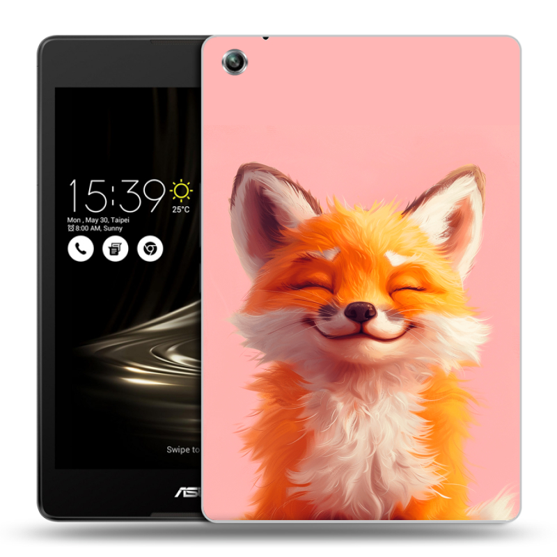 Силиконовый чехол на ASUS ZenPad 3 8.0 Z581KL с принтом милая лиса Силиконовый чехол на ASUS ZenPad 3 8.0 Z581KL с принтом милая лиса