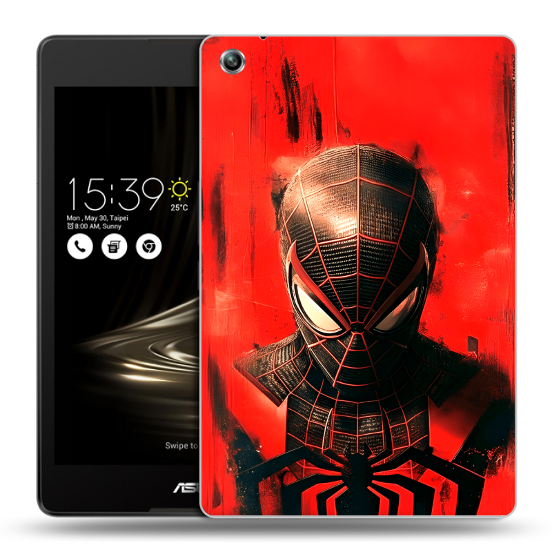 Силиконовый чехол на ASUS ZenPad 3 8.0 Z581KL с принтом человек паук spiderman Силиконовый чехол на ASUS ZenPad 3 8.0 Z581KL с принтом человек паук spiderman