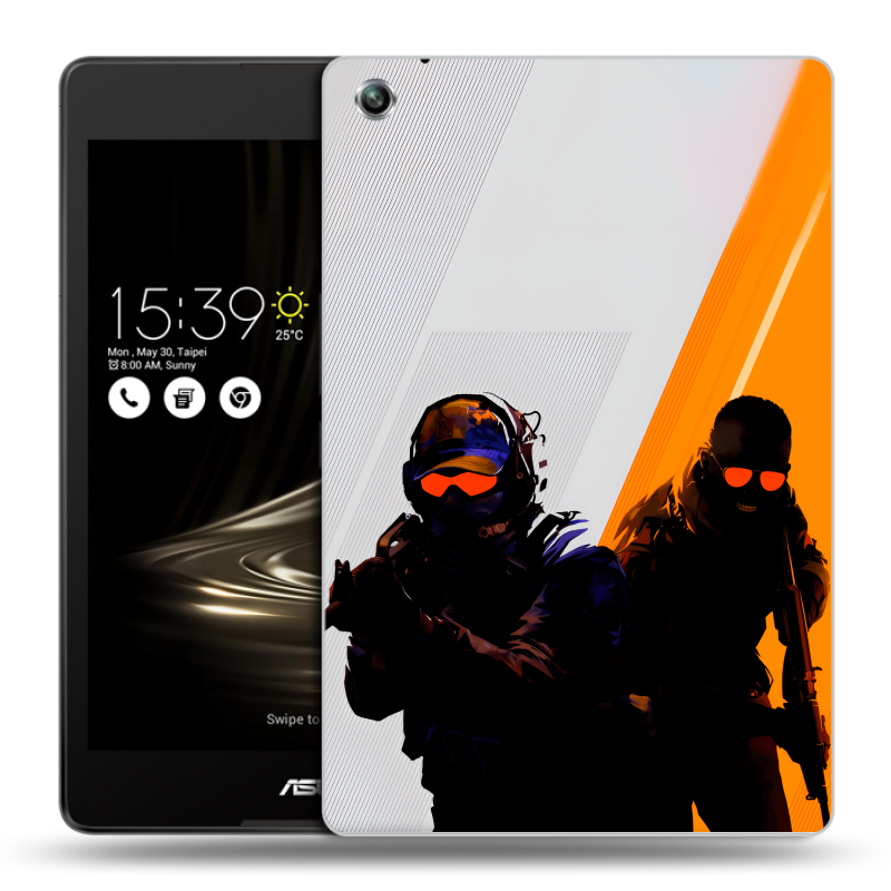 Силиконовый чехол на ASUS ZenPad 3 8.0 Z581KL с принтом Контер страйк Counter strike Силиконовый чехол на ASUS ZenPad 3 8.0 Z581KL с принтом Контер страйк Counter strike