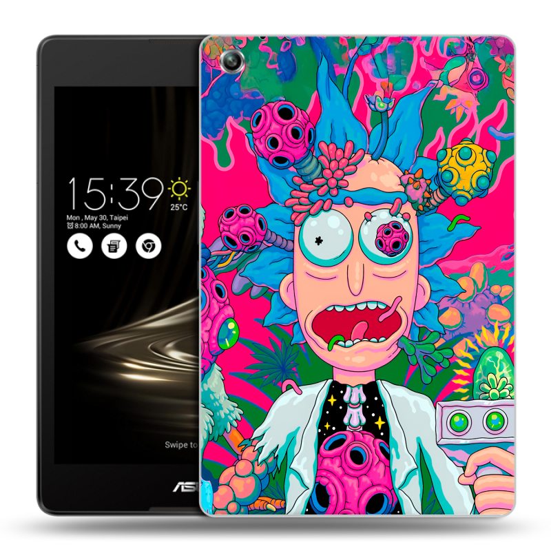 Силиконовый чехол на ASUS ZenPad 3 8.0 Z581KL с принтом Рик и Морти Rick Morty Силиконовый чехол на ASUS ZenPad 3 8.0 Z581KL с принтом Рик и Морти Rick Morty