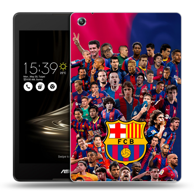 Силиконовый чехол на ASUS ZenPad 3 8.0 Z581KL с принтом Барселона Barcelona Силиконовый чехол на ASUS ZenPad 3 8.0 Z581KL с принтом Барселона Barcelona