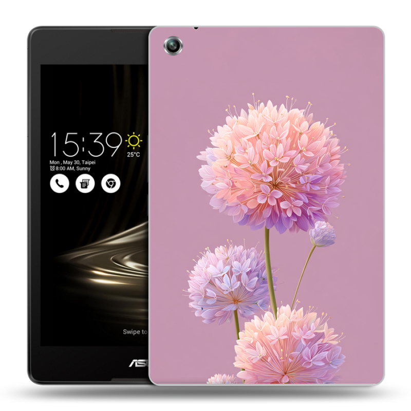 Силиконовый чехол на ASUS ZenPad 3 8.0 Z581KL с принтом Цветы Силиконовый чехол на ASUS ZenPad 3 8.0 Z581KL с принтом Цветы