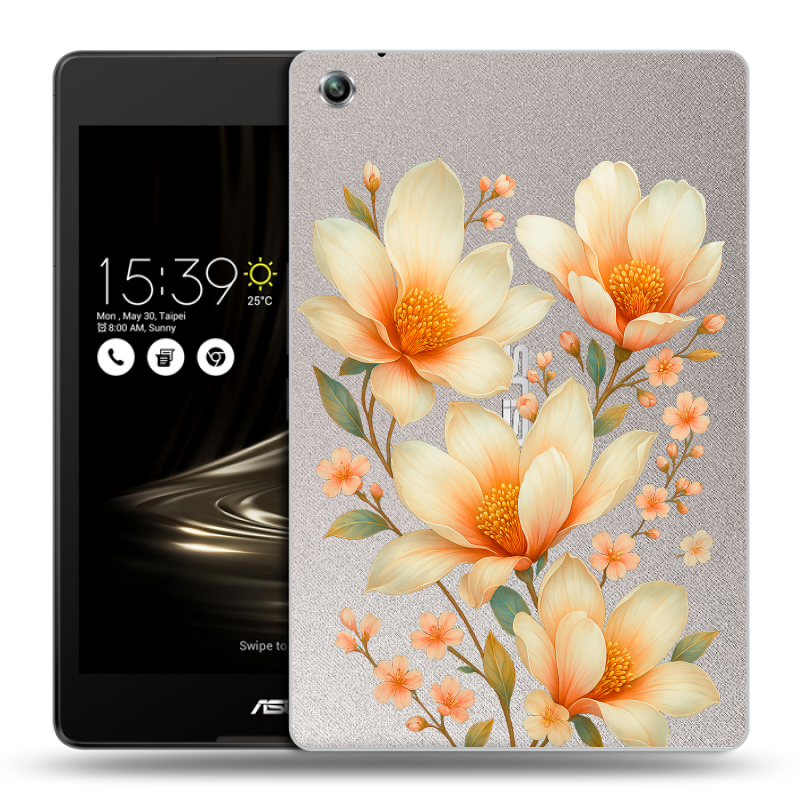 Силиконовый чехол на ASUS ZenPad 3 8.0 Z581KL с принтом Цветы Силиконовый чехол на ASUS ZenPad 3 8.0 Z581KL с принтом Цветы