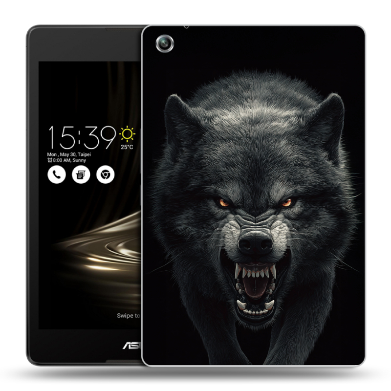 Силиконовый чехол на ASUS ZenPad 3 8.0 Z581KL с принтом Волк Силиконовый чехол на ASUS ZenPad 3 8.0 Z581KL с принтом Волк
