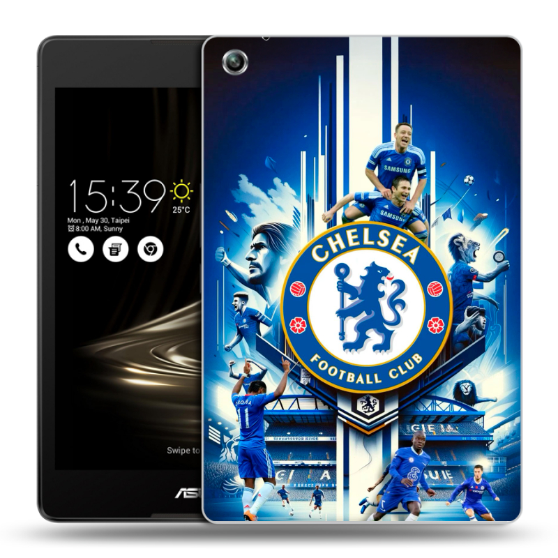 Силиконовый чехол на ASUS ZenPad 3 8.0 Z581KL с принтом Chelsea Челси Силиконовый чехол на ASUS ZenPad 3 8.0 Z581KL с принтом Chelsea Челси
