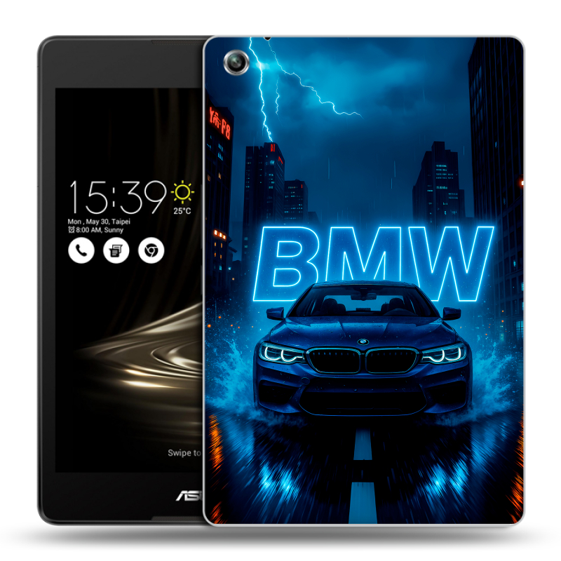 Силиконовый чехол на ASUS ZenPad 3 8.0 Z581KL с принтом BMW БМВ Силиконовый чехол на ASUS ZenPad 3 8.0 Z581KL с принтом BMW БМВ