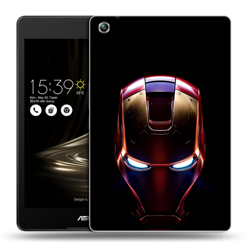 Силиконовый чехол на ASUS ZenPad 3 8.0 Z581KL с принтом IronMan Железный человек Силиконовый чехол на ASUS ZenPad 3 8.0 Z581KL с принтом IronMan Железный человек
