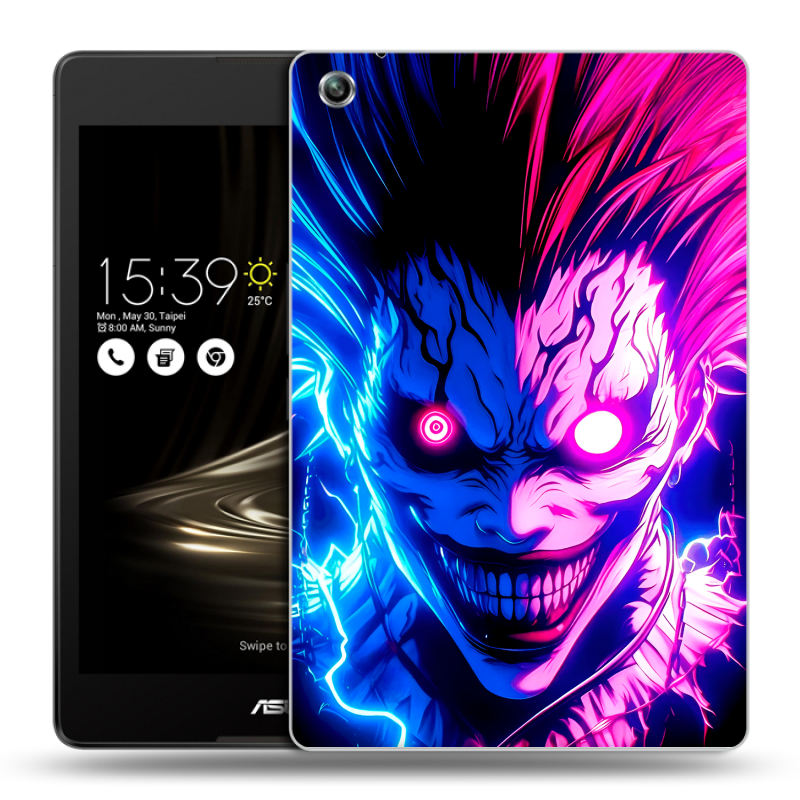 Силиконовый чехол на ASUS ZenPad 3 8.0 Z581KL с принтом Death note Тетрадь смерти Силиконовый чехол на ASUS ZenPad 3 8.0 Z581KL с принтом Death note Тетрадь смерти