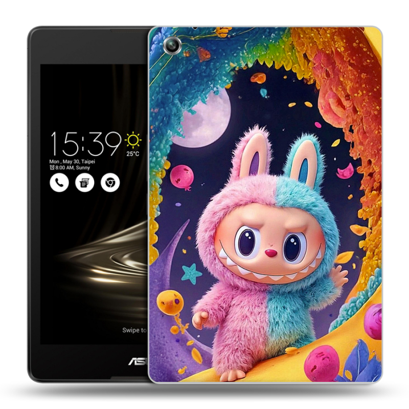 Силиконовый чехол на ASUS ZenPad 3 8.0 Z581KL с принтом Labubu Лабубу Силиконовый чехол на ASUS ZenPad 3 8.0 Z581KL с принтом Labubu Лабубу