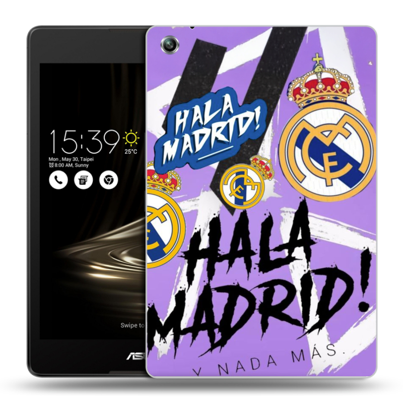 Силиконовый чехол на ASUS ZenPad 3 8.0 Z581KL с принтом Real Madrid Реал Мадрид Силиконовый чехол на ASUS ZenPad 3 8.0 Z581KL с принтом Real Madrid Реал Мадрид