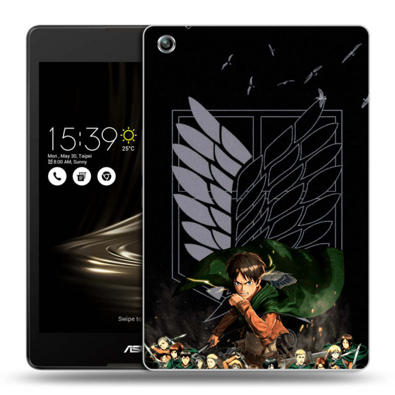 Силиконовый чехол на ASUS ZenPad 3 8.0 Z581KL с принтом Атака титанов Силиконовый чехол на ASUS ZenPad 3 8.0 Z581KL с принтом Атака титанов