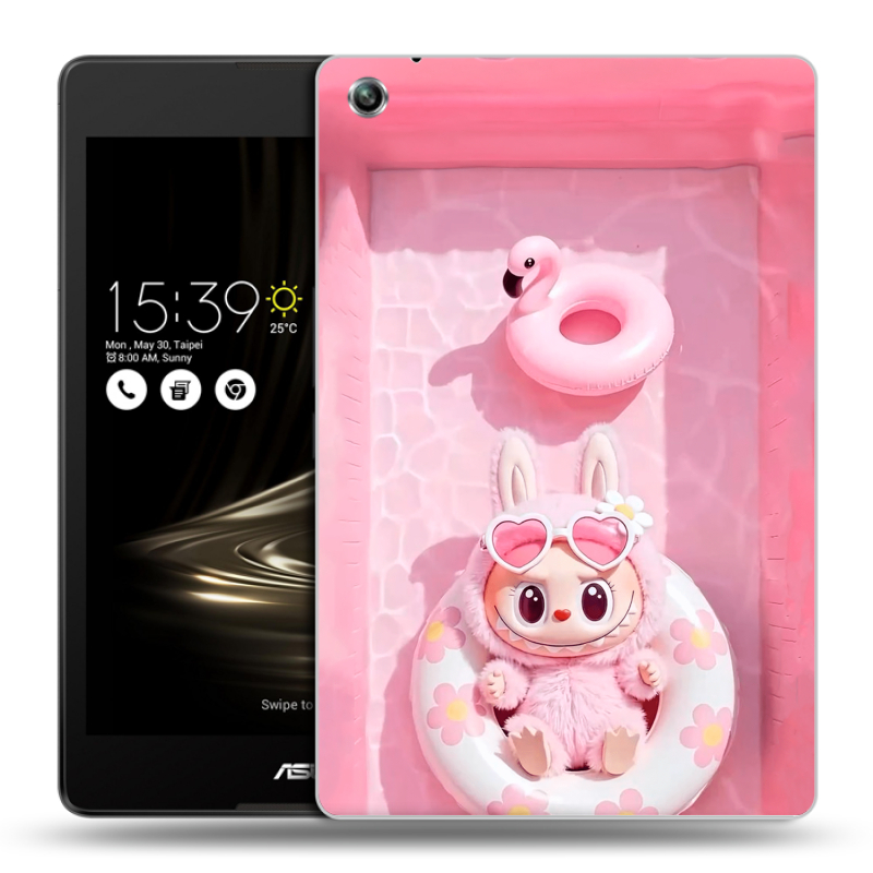 Силиконовый чехол на ASUS ZenPad 3 8.0 Z581KL с принтом Labubu Лабубу Силиконовый чехол на ASUS ZenPad 3 8.0 Z581KL с принтом Labubu Лабубу