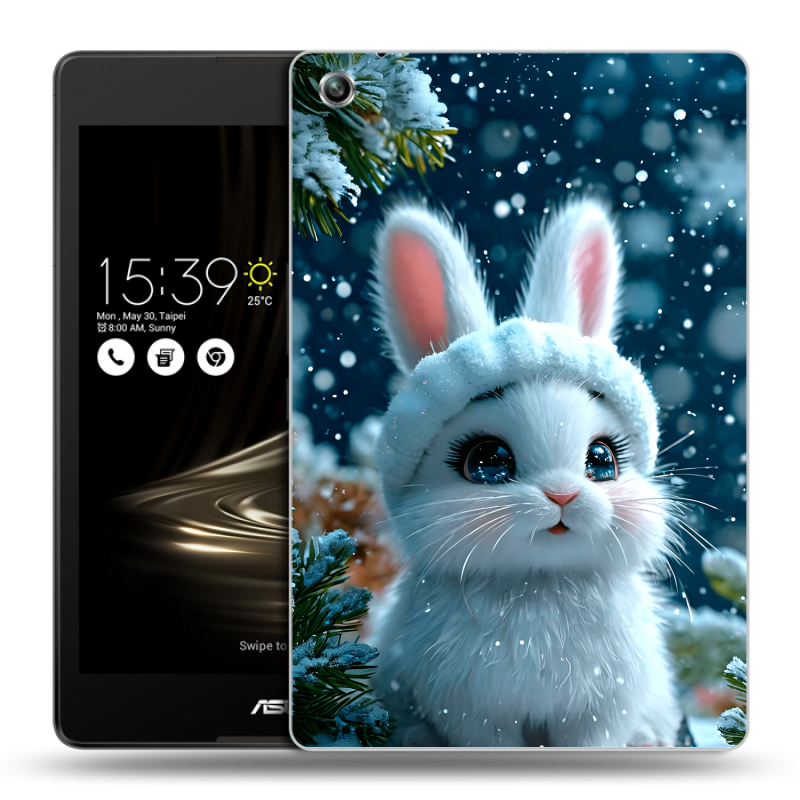 Силиконовый чехол на ASUS ZenPad 3 8.0 Z581KL с принтом Новый год Силиконовый чехол на ASUS ZenPad 3 8.0 Z581KL с принтом Новый год