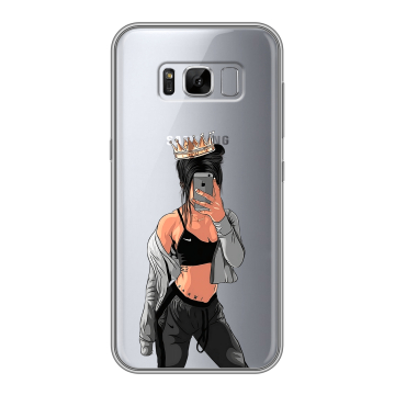 Силиконовый чехол на Samsung Galaxy S8 Plus с принтом Женские принты Силиконовый чехол на Samsung Galaxy S8 Plus с принтом Женские принты