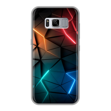 Силиконовый чехол на Samsung Galaxy S8 Plus с принтом Абстракция неон Силиконовый чехол на Samsung Galaxy S8 Plus с принтом Абстракция неон