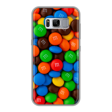 Силиконовый чехол на Samsung Galaxy S8 Plus с принтом Конфеты Силиконовый чехол на Samsung Galaxy S8 Plus с принтом Конфеты