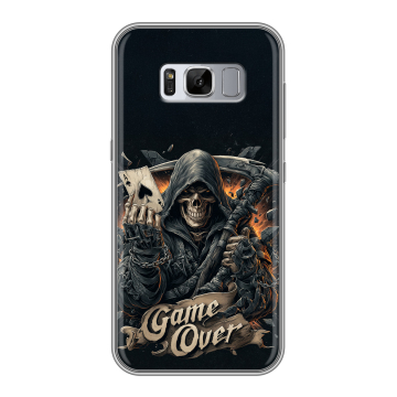 Силиконовый чехол на Samsung Galaxy S8 Plus с принтом Скелет карты Силиконовый чехол на Samsung Galaxy S8 Plus с принтом Скелет карты